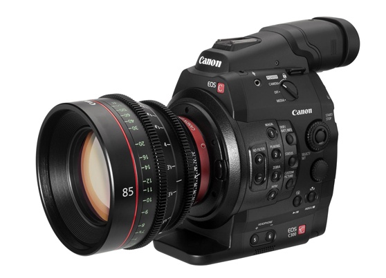 The Canon C300 vs. Sony Fs7 camera package